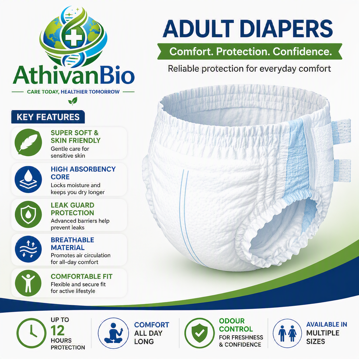 Adult Diapers Features