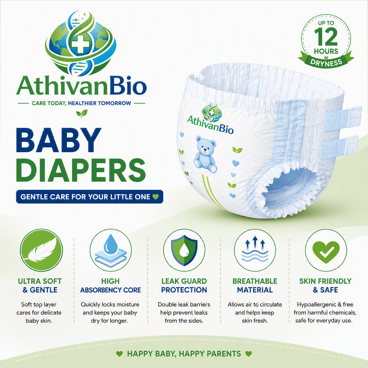 Baby Diapers Features