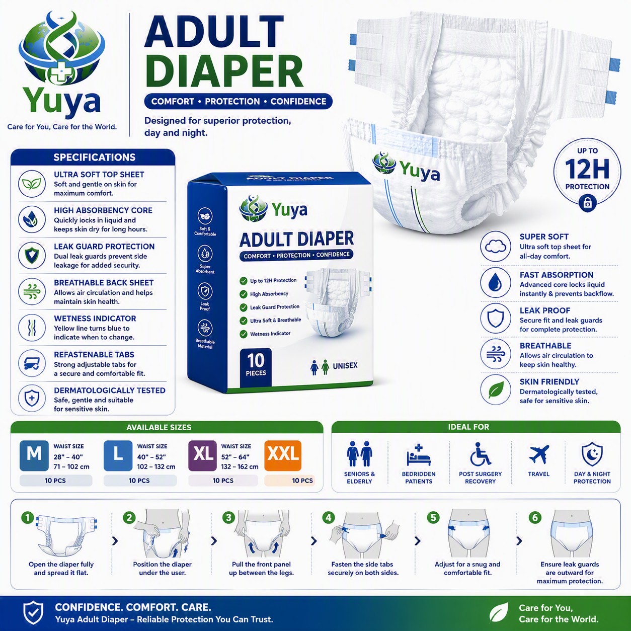 Adult Diapers Features