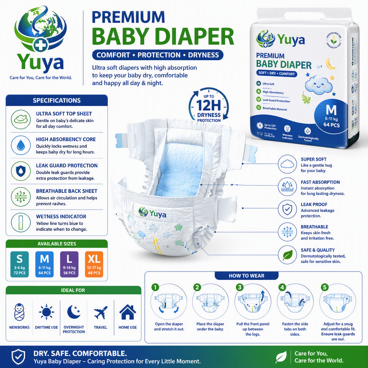 Baby Diapers Features